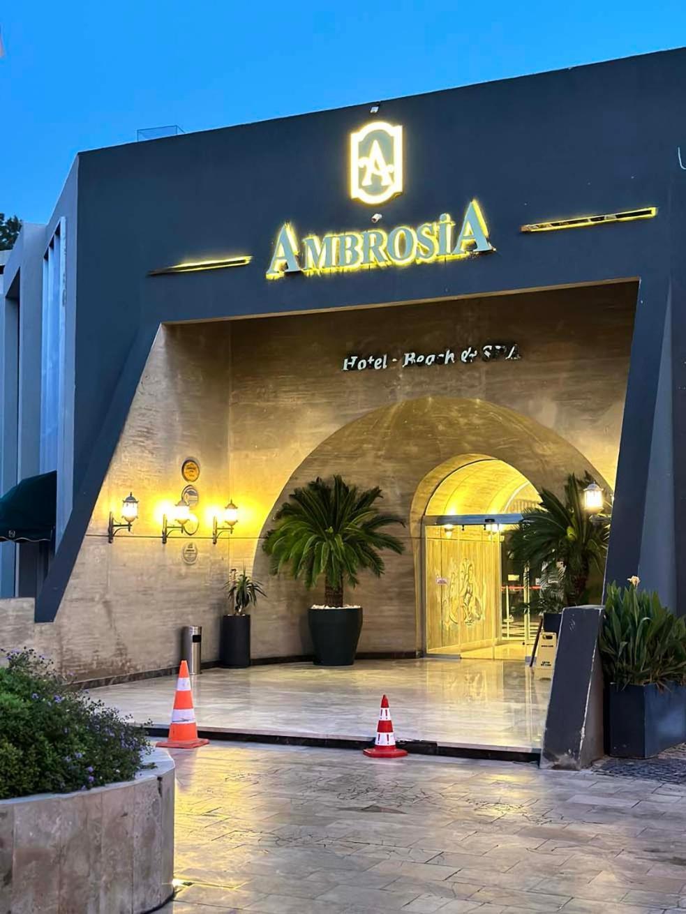Ambrosia Hotel Beach & Spa Bitez Bagian luar foto