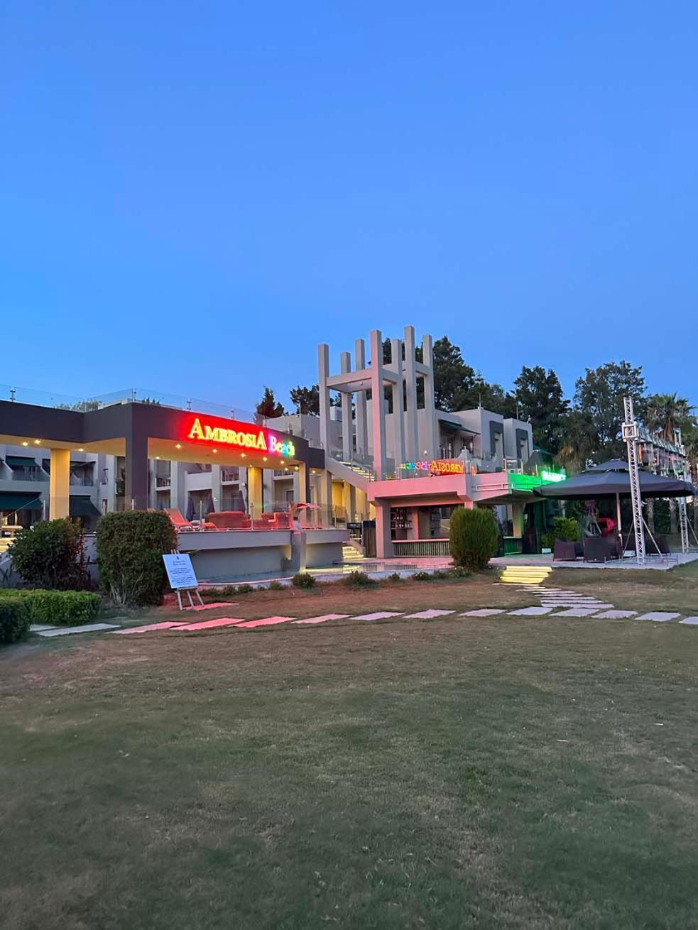 Ambrosia Hotel Beach & Spa Bitez Bagian luar foto