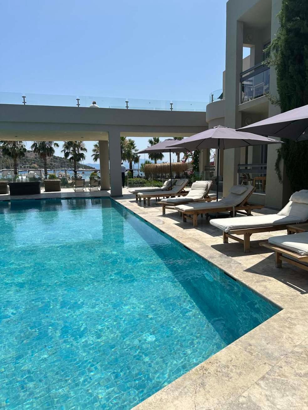Ambrosia Hotel Beach & Spa Bitez Bagian luar foto